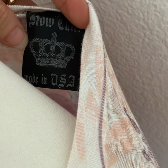 How cute! Rhinestones vintage graphic design tee blouse Size M - Picture 5 of 6